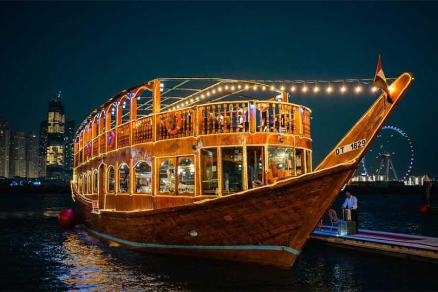 Dhow Cruise Dubai – A Magical Evening with Dinner & Entertainment