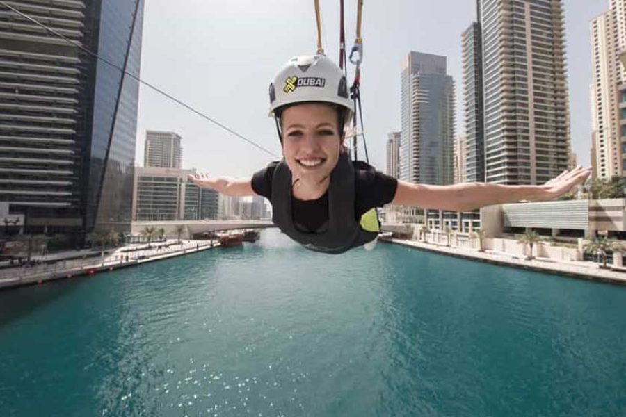 XLine Dubai Marina – The Ultimate Ziplining Experience!